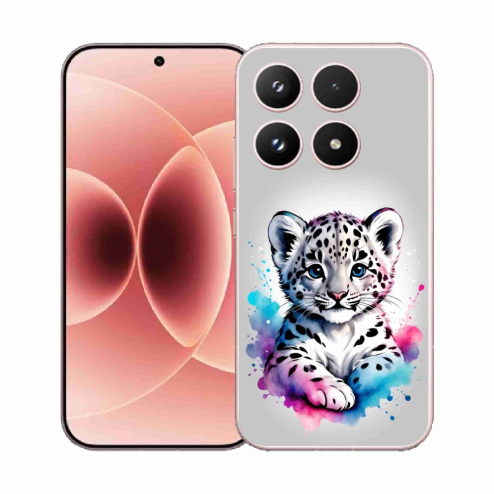 Gél borítás mmCase a Xiaomi 17 - leopárd kölyökhöz