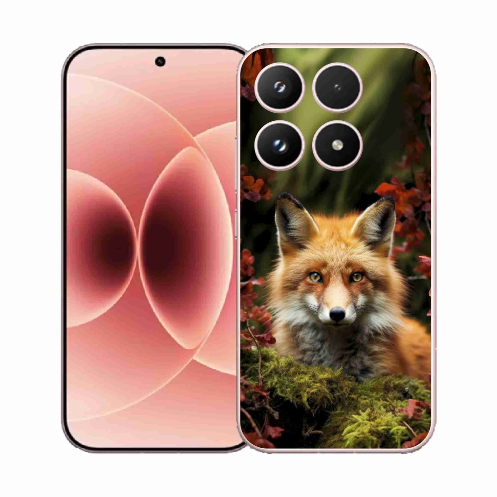 Gél borító mmCase a Xiaomi 17 - róka az erdőben - mmCase a Xiaomi 17-hez