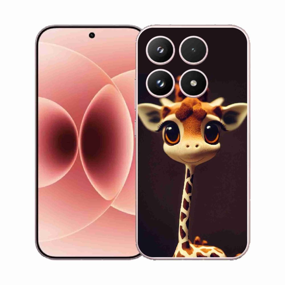 Gél borítás mmCase a Xiaomi 17 - kis zsiráfhoz