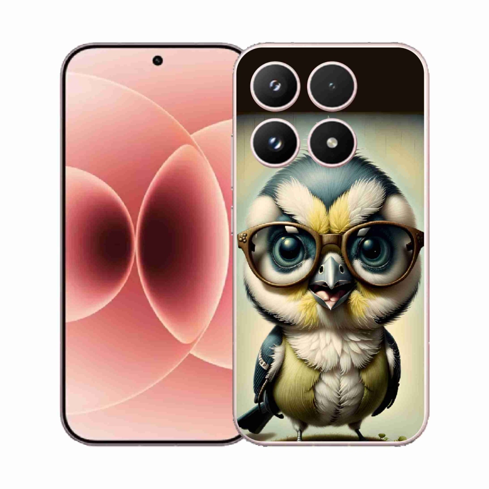 Gél borítás mmCase a Xiaomi 17 - cub szemüveggel