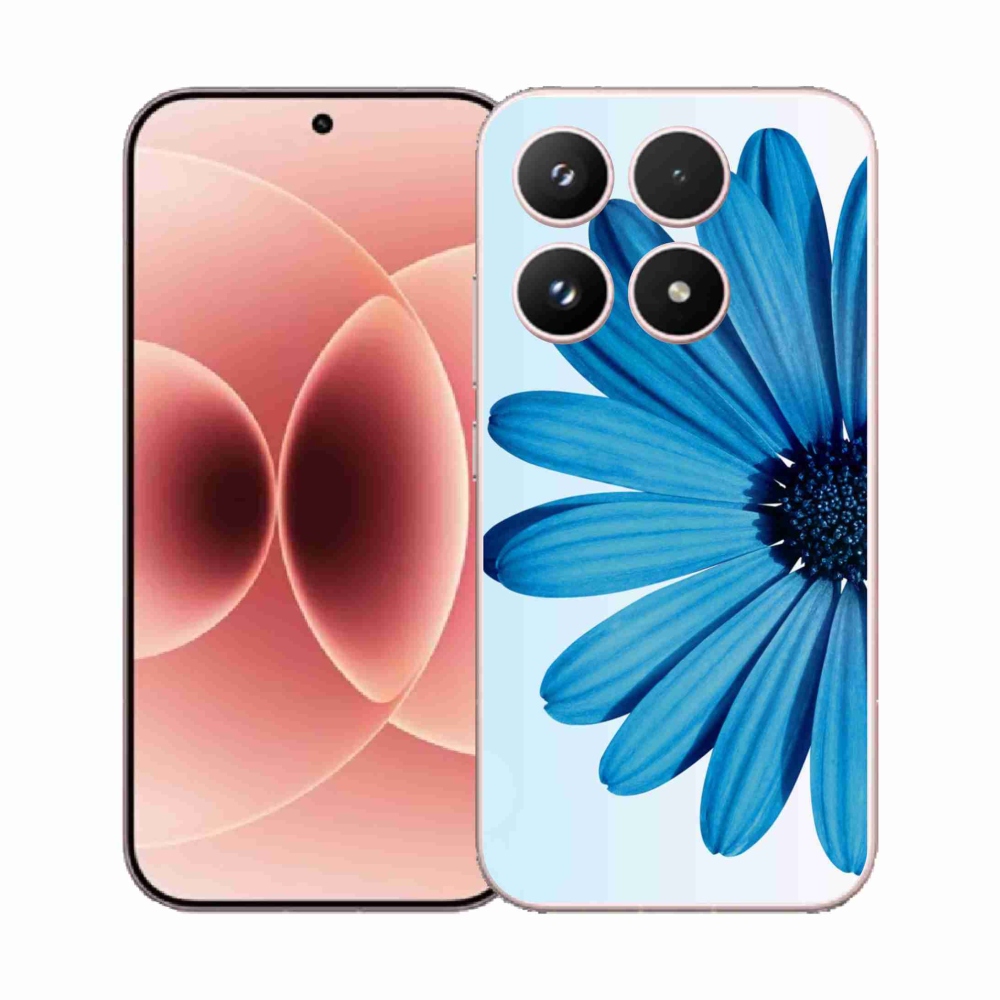 Gél borítás mmCase a Xiaomi 17-hez - kék margaréta