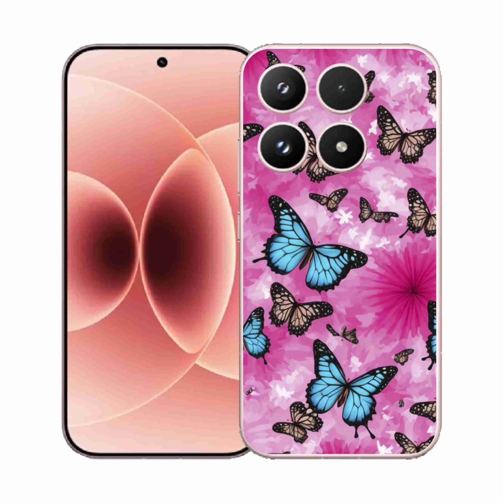 Gél borítás mmCase a Xiaomi 17 - pillangókerthez