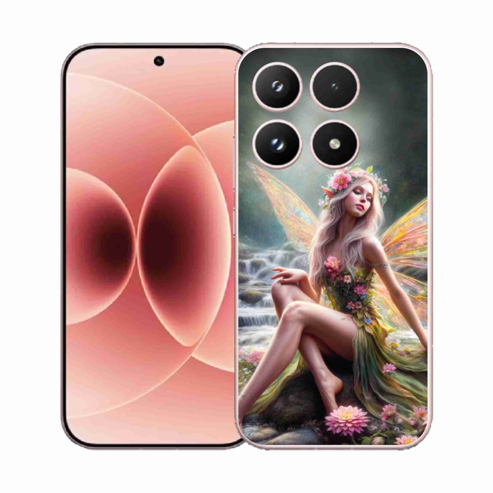 Gél borító mmCase a Xiaomi 17 - pillangó nő 1