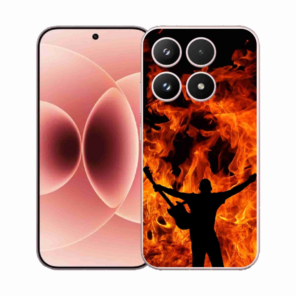 Gélburkolat mmCase a Xiaomi 17 - zenész és a tűz