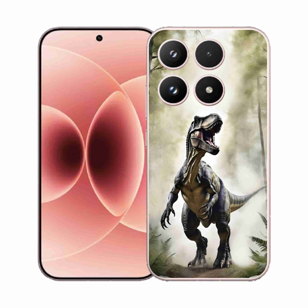 Gél borító mmCase a Xiaomi 17 - dühös T-Rex számára