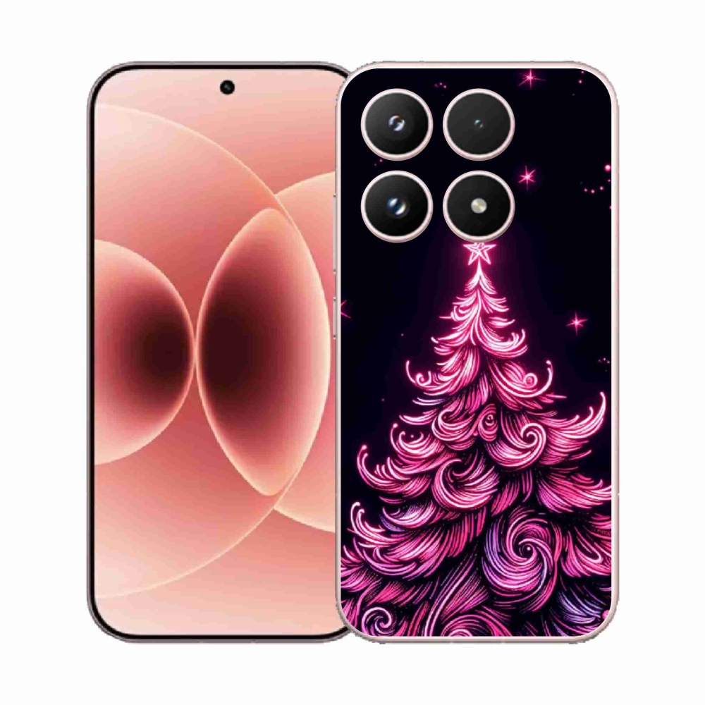 Gél borítás mmCase a Xiaomi 17 - neon karácsonyfa 2