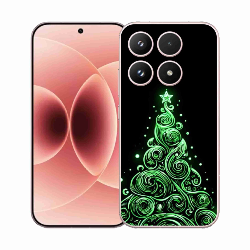 Gél borító mmCase a Xiaomi 17 - neon karácsonyfa 3