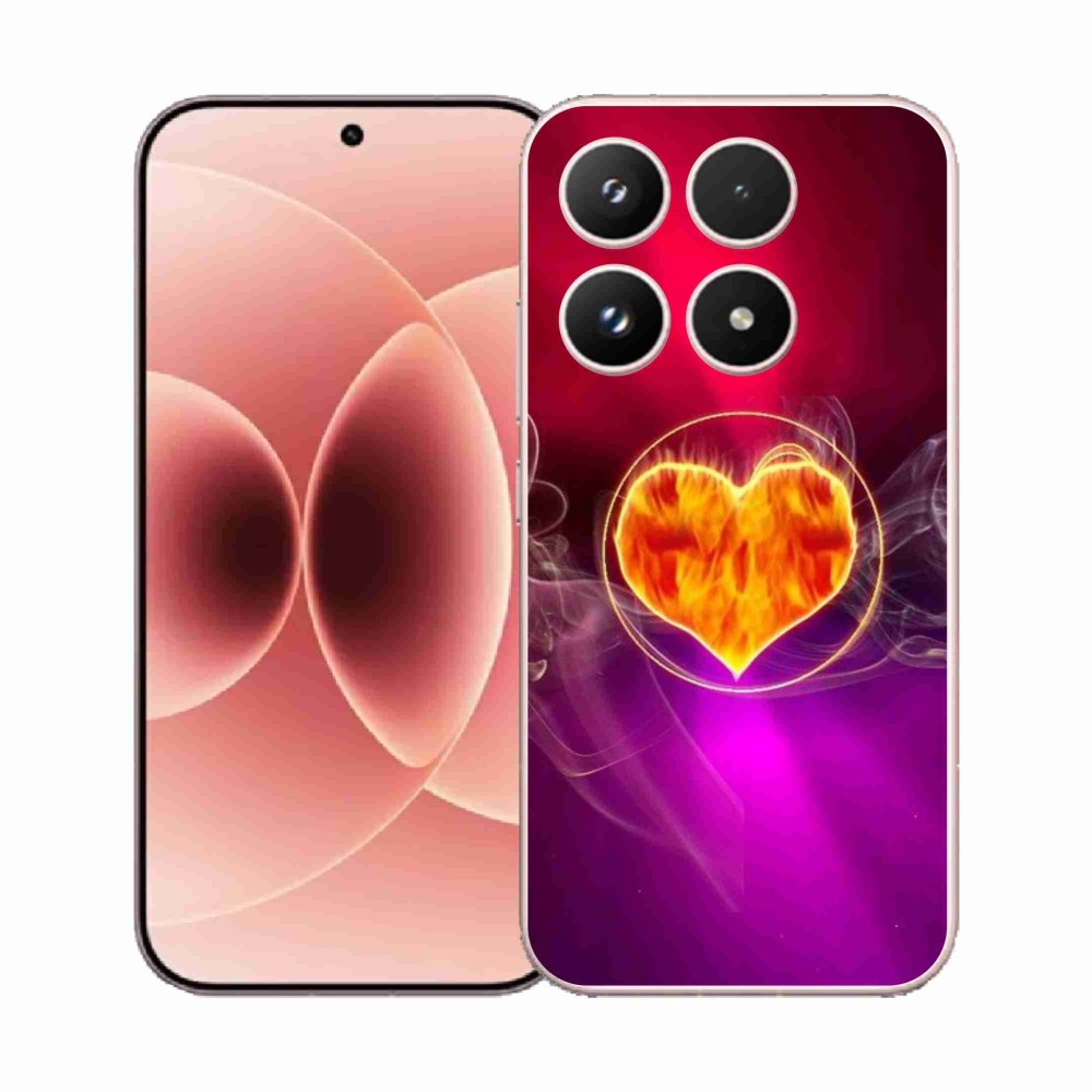 Gél borítás mmCase a Xiaomi 17 - tüzes szívhez