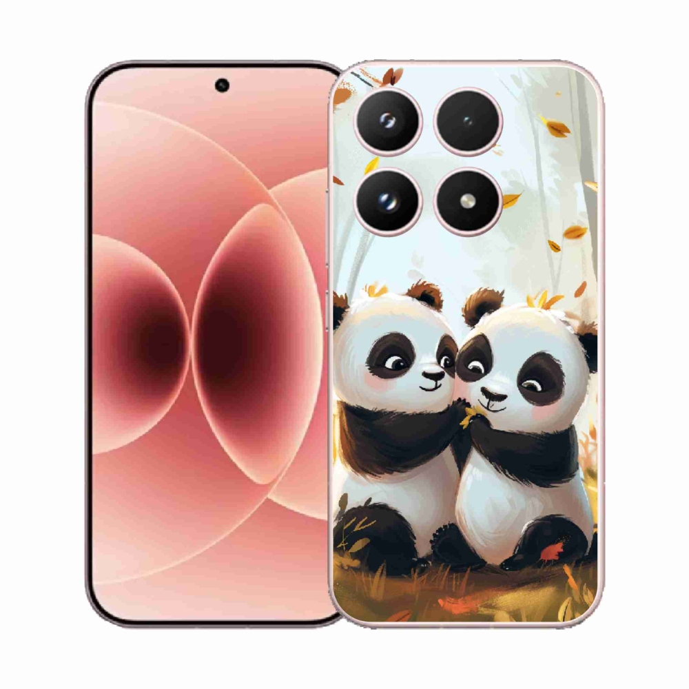 Gél borító mmCase a Xiaomi 17 - pandákhoz