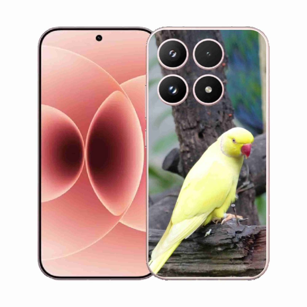 Gél borítás mmCase a Xiaomi 17 - papagáj alexander sárga