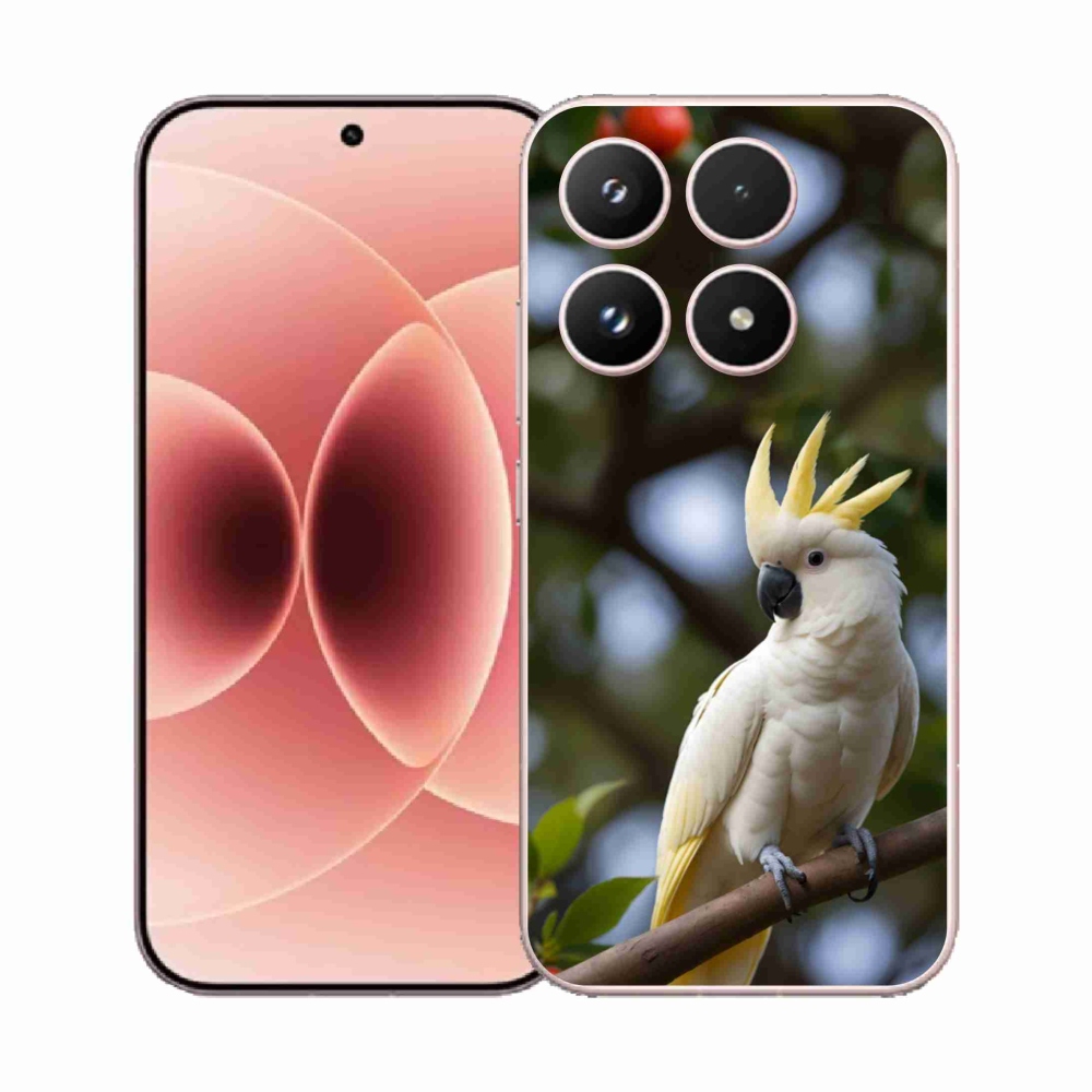 Gél borítás mmCase a Xiaomi 17 - papagáj kakadu 3 számára