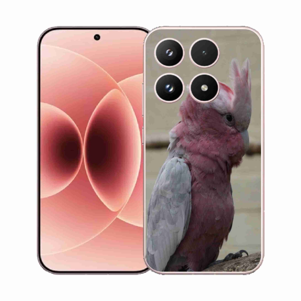 Gél borítás mmCase a Xiaomi 17-hez - papagáj kakadu rózsaszínű