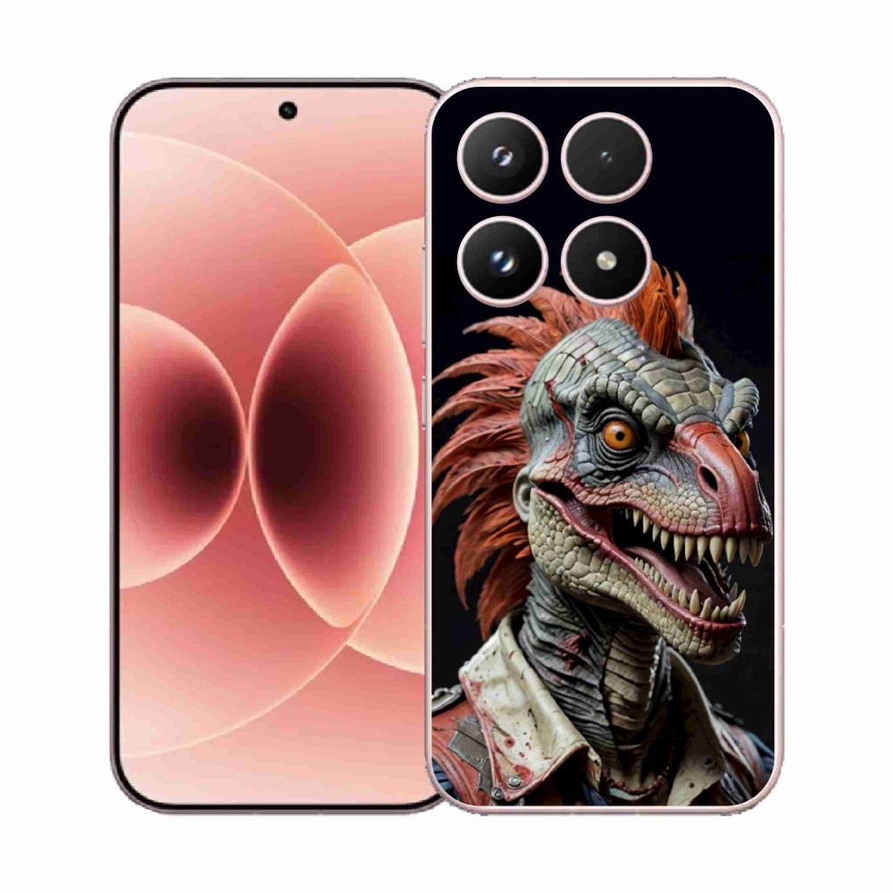 Gél borítás mmCase a Xiaomi 17 - punk dinoszauruszhoz