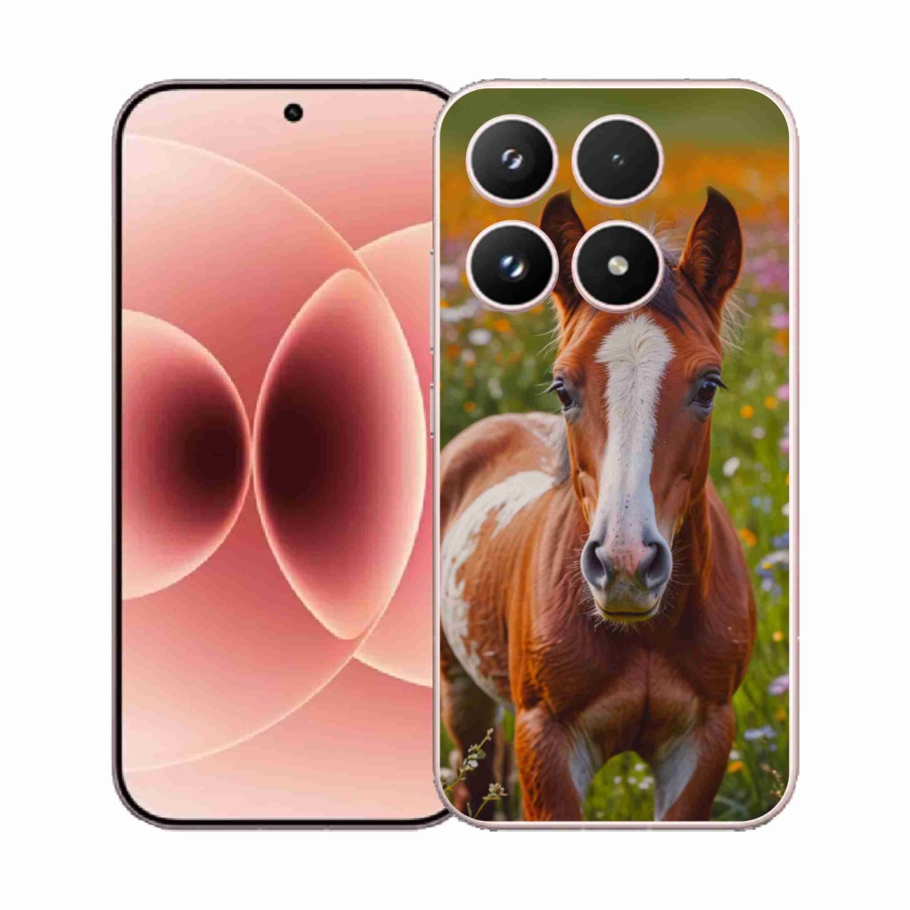 Gél borító mmCase a Xiaomi 17 - aranyos csikóhoz