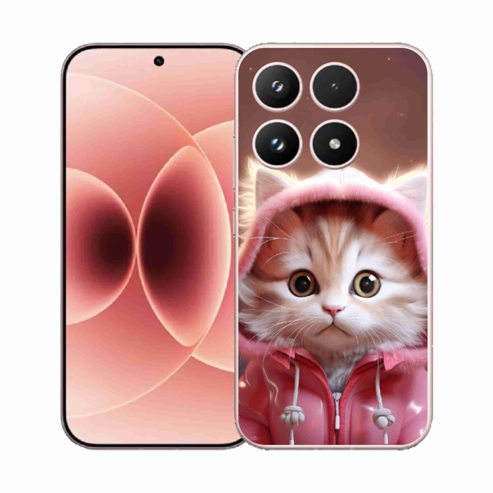 Gél borító mmCase a Xiaomi 17-hez - aranyos cica 3