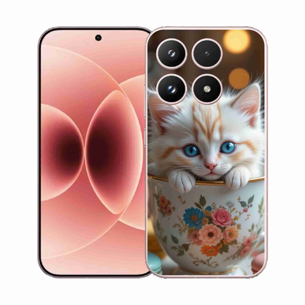 Gél borító mmCase a Xiaomi 17 - aranyos cica 6