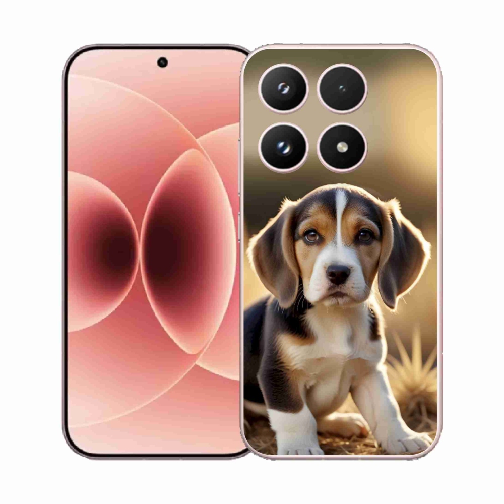 Gél borító mmCase a Xiaomi 17-hez - aranyos beagle