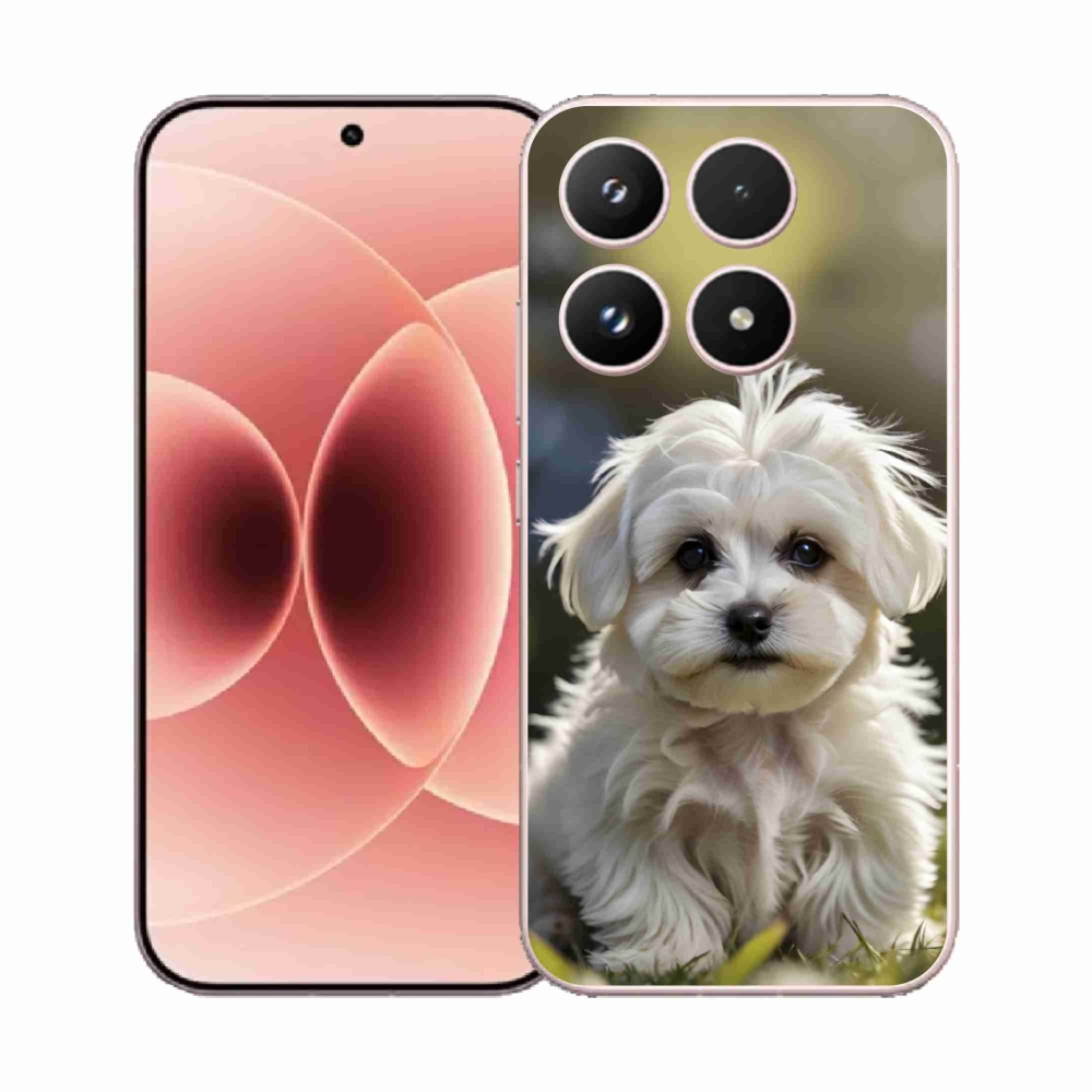 Gél borítás mmCase a Xiaomi 17-hez - aranyos máltai kutya