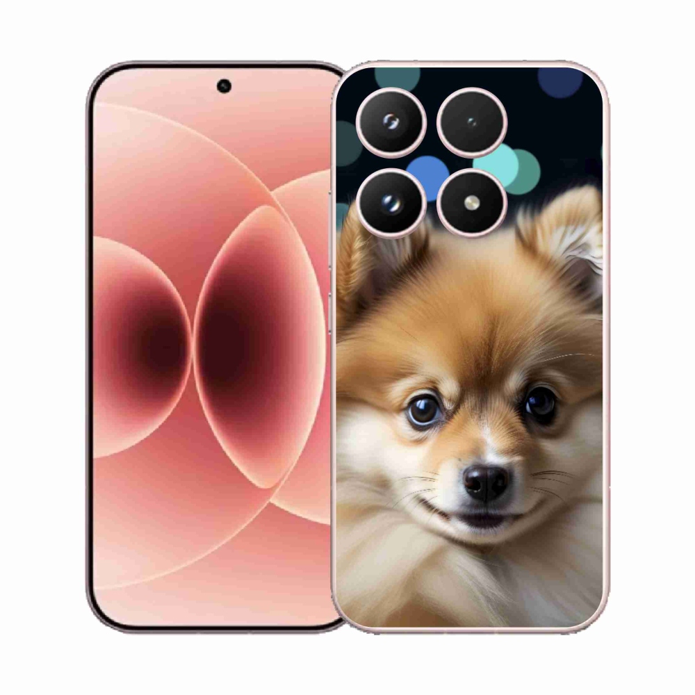 Gél borító mmCase a Xiaomi 17-hez - aranyos pomerániai