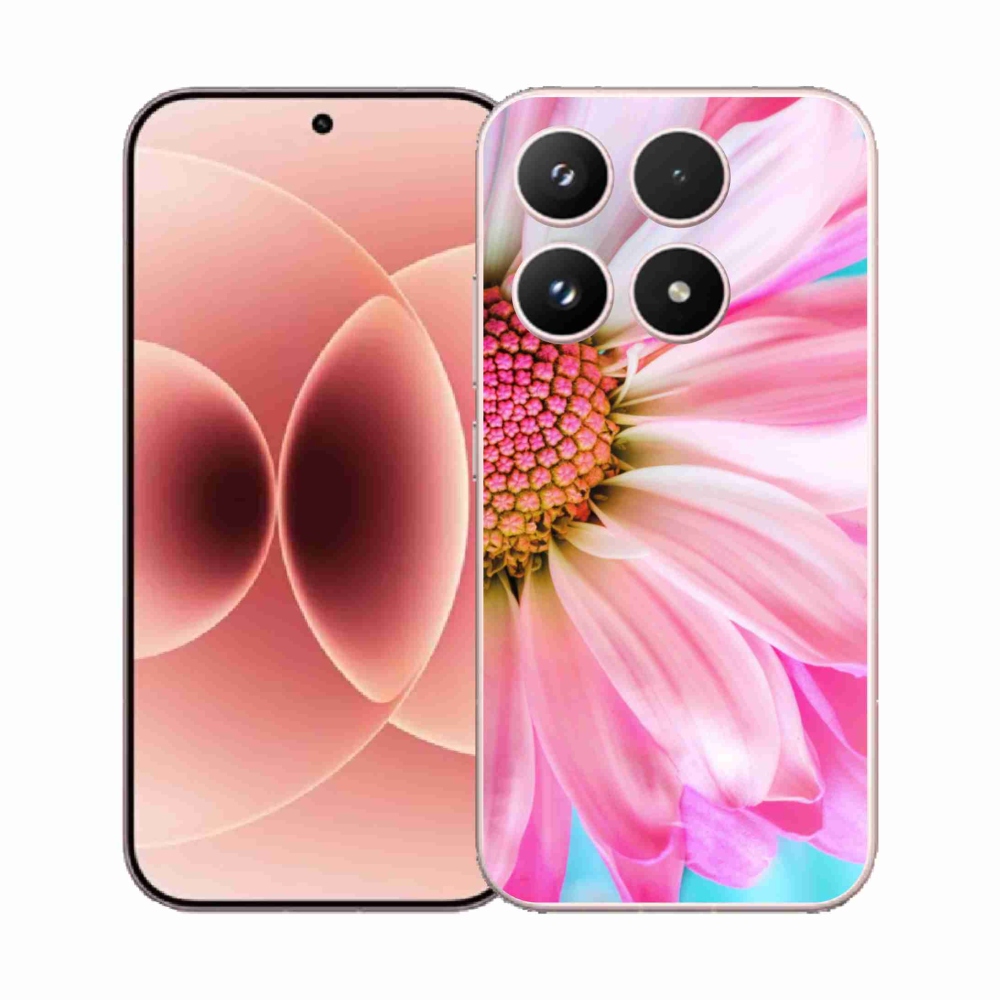 Gél borítás mmCase a Xiaomi 17 - rózsaszín virághoz