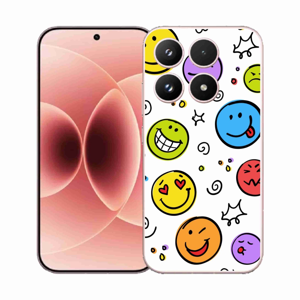 Gél borító mmCase a Xiaomi 17-hez - smiley-k