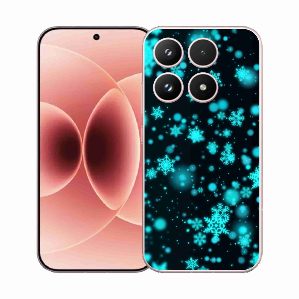 Gél borítás mmCase a Xiaomi 17 - hópelyhek 1