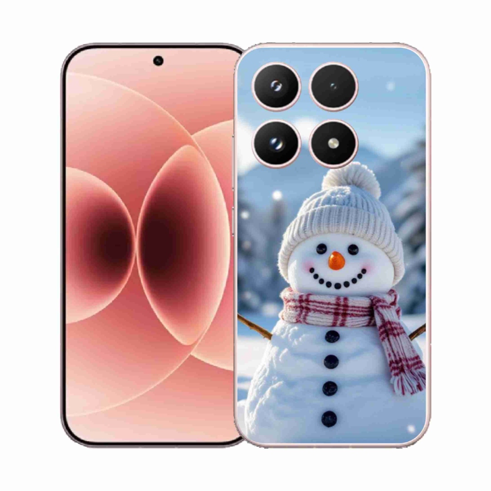 Gél borító mmCase a Xiaomi 17 - hóember 3 számára