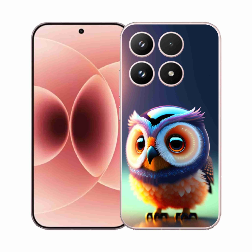 Gél borítás mmCase a Xiaomi 17 - bagolyhoz