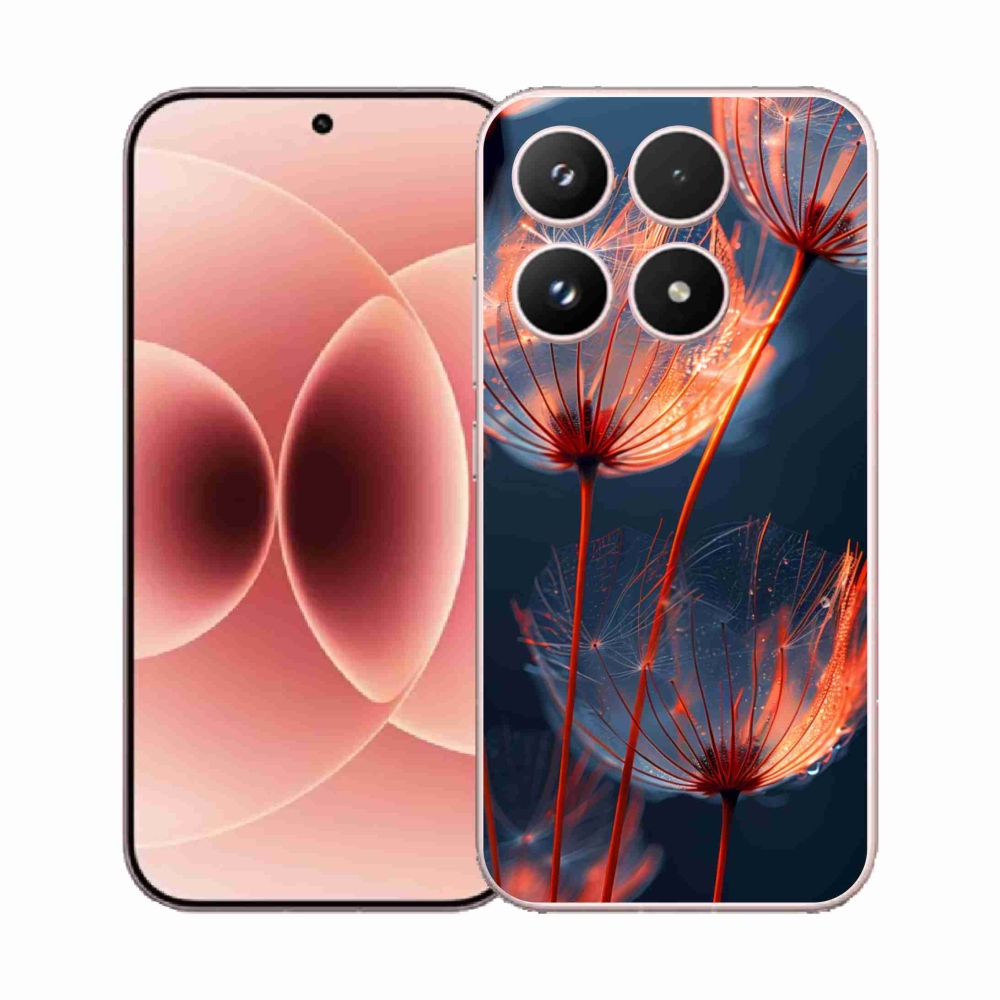 Gél borító mmCase a Xiaomi 17 - világító pehelyhez