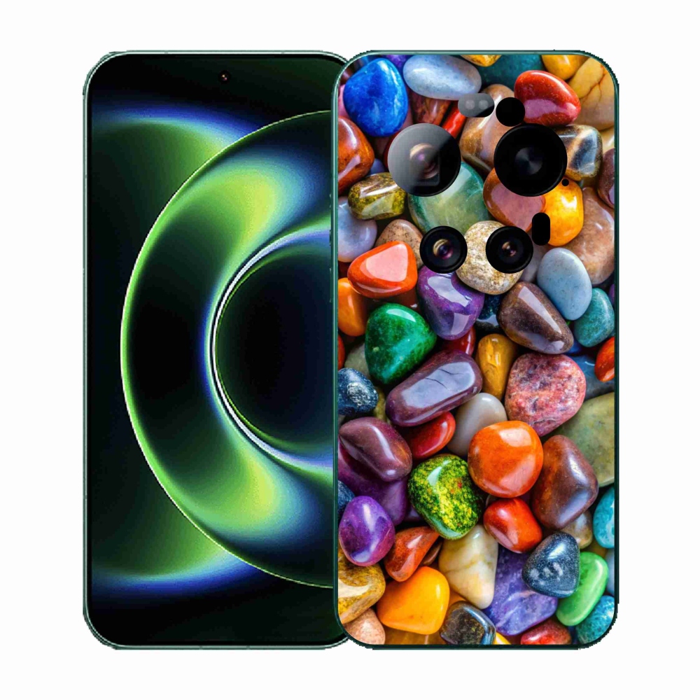 Gél borítás mmCase a Xiaomi 17 Ultra számára - színes strasszkövek