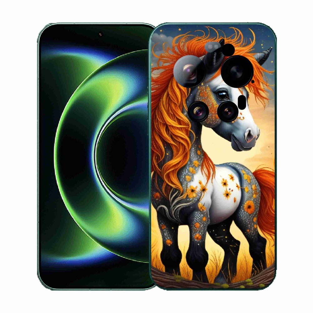 Gél borítás mmCase a Xiaomi 17 Ultra számára - színes póni