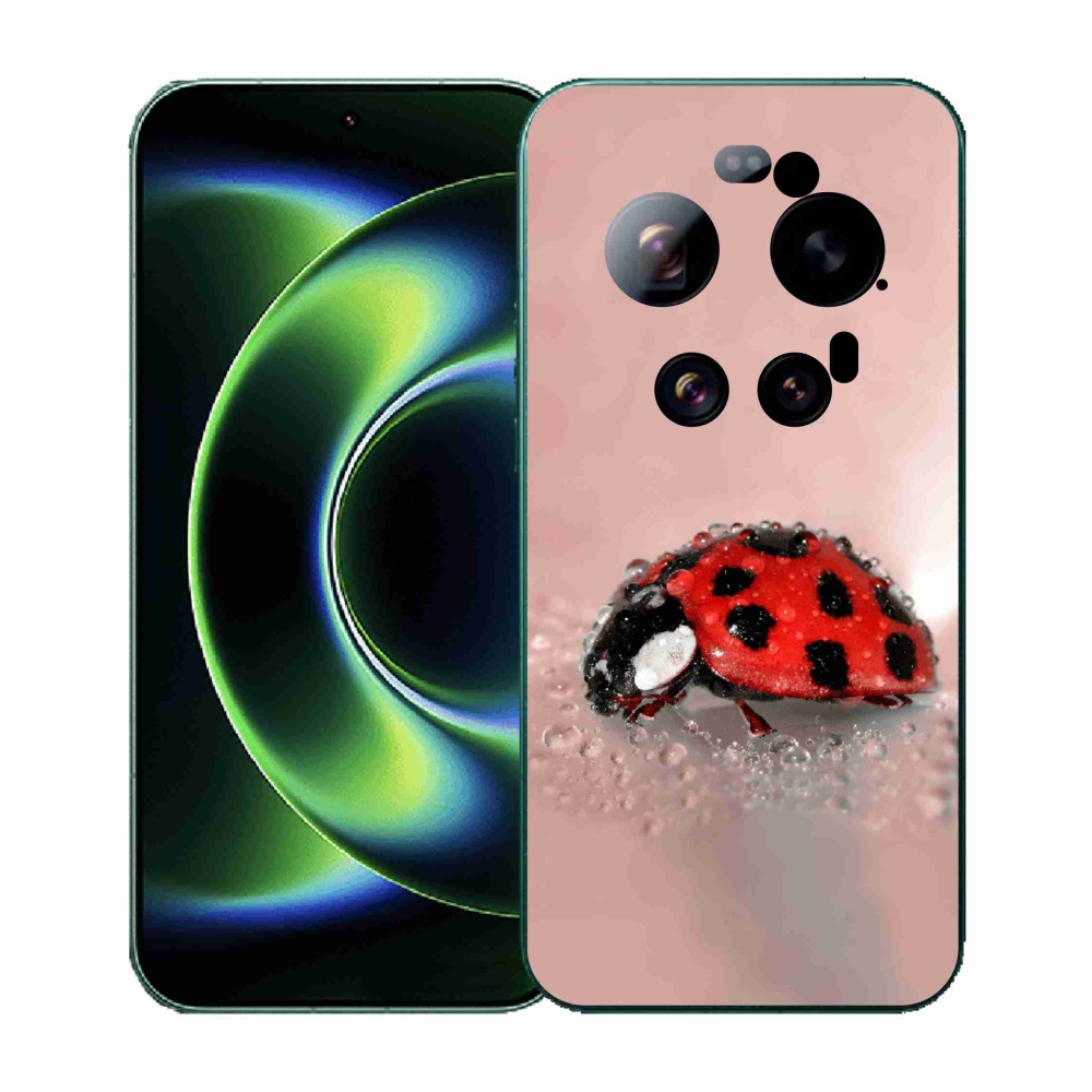 Gél borítás mmCase a Xiaomi 17 Ultra készülékhez - katicabogár