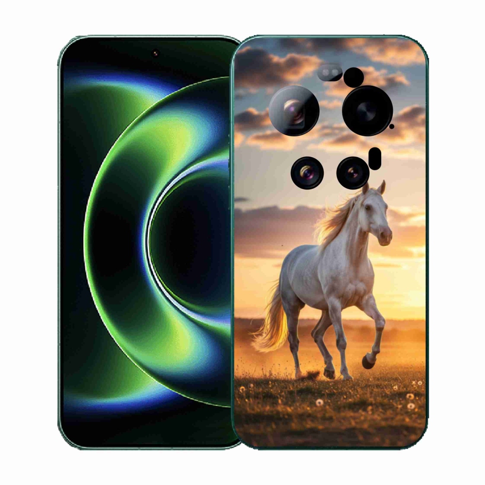 Gél borító mmCase a Xiaomi 17 Ultra - futó fehér ló 2