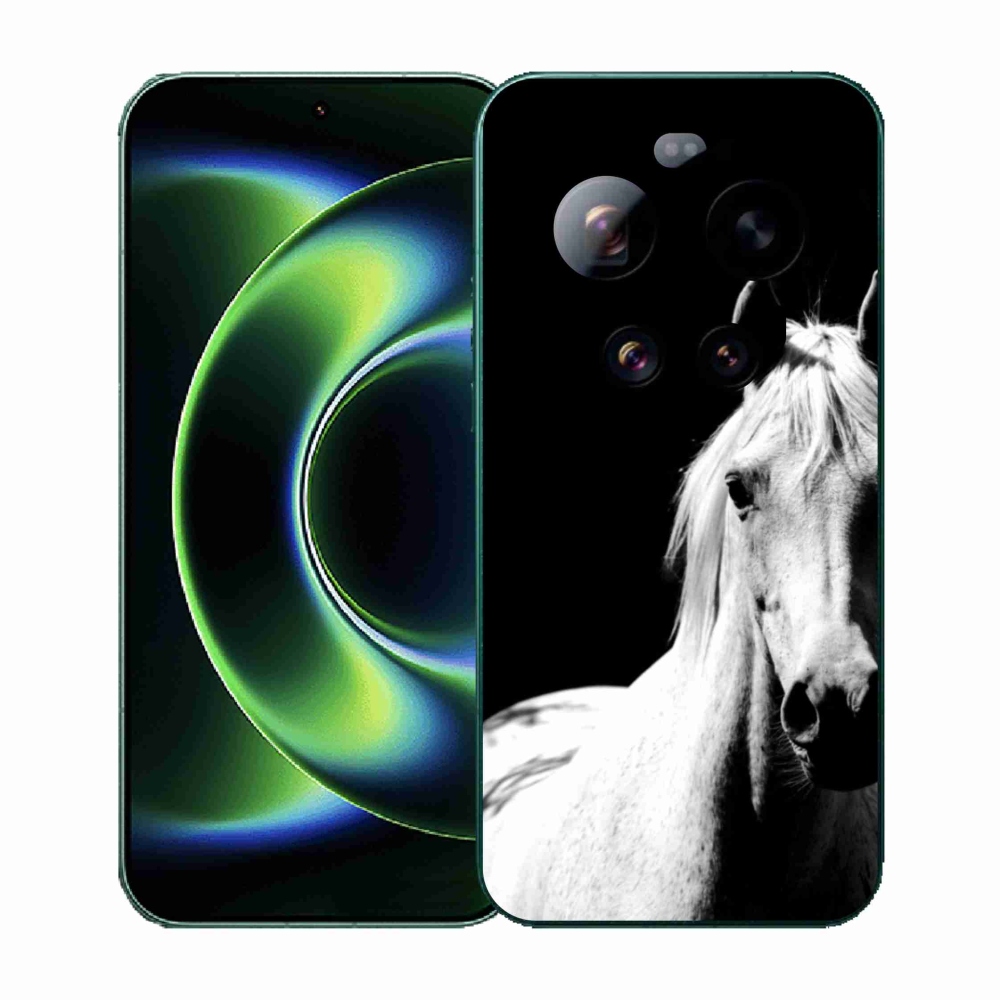 Gél borítás mmCase a Xiaomi 17 Ultra - fehér ló 5