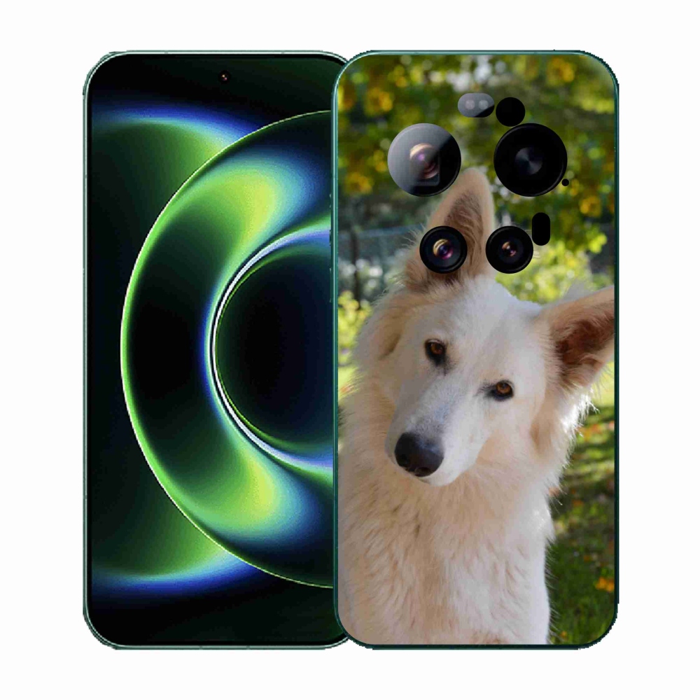 Gélburkolat mmCase a Xiaomi 17 Ultra - Fehér svájci juhász 1