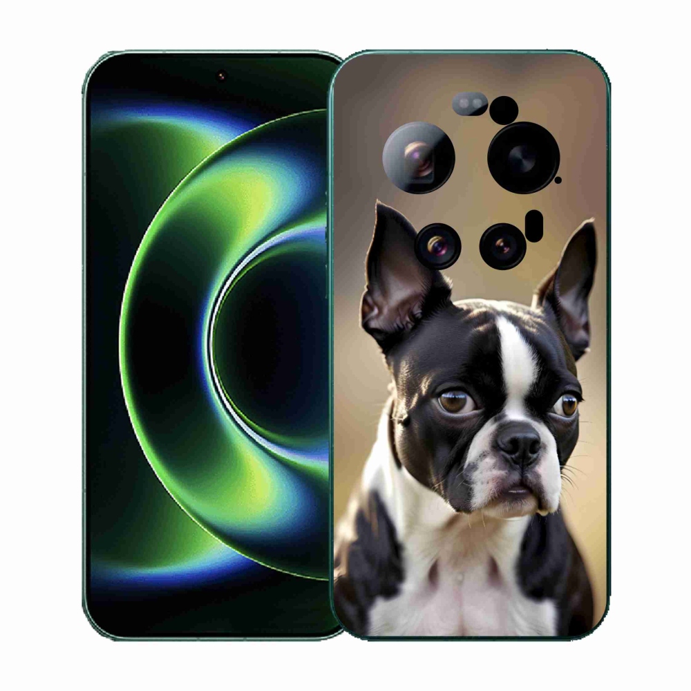 Gél borítás mmCase a Xiaomi 17 Ultra készülékhez - Boston Terrier