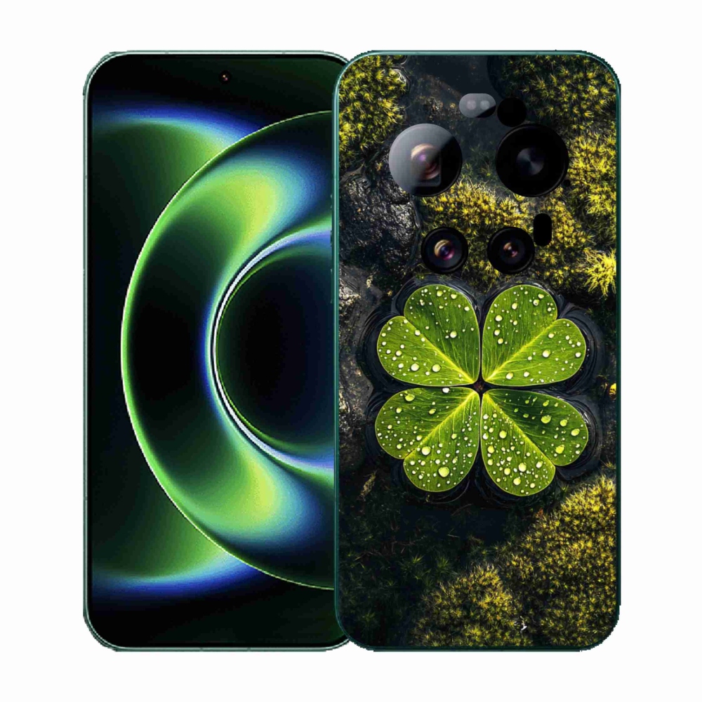 Gél borítás mmCase a Xiaomi 17 Ultra számára - négylevelű lóhere