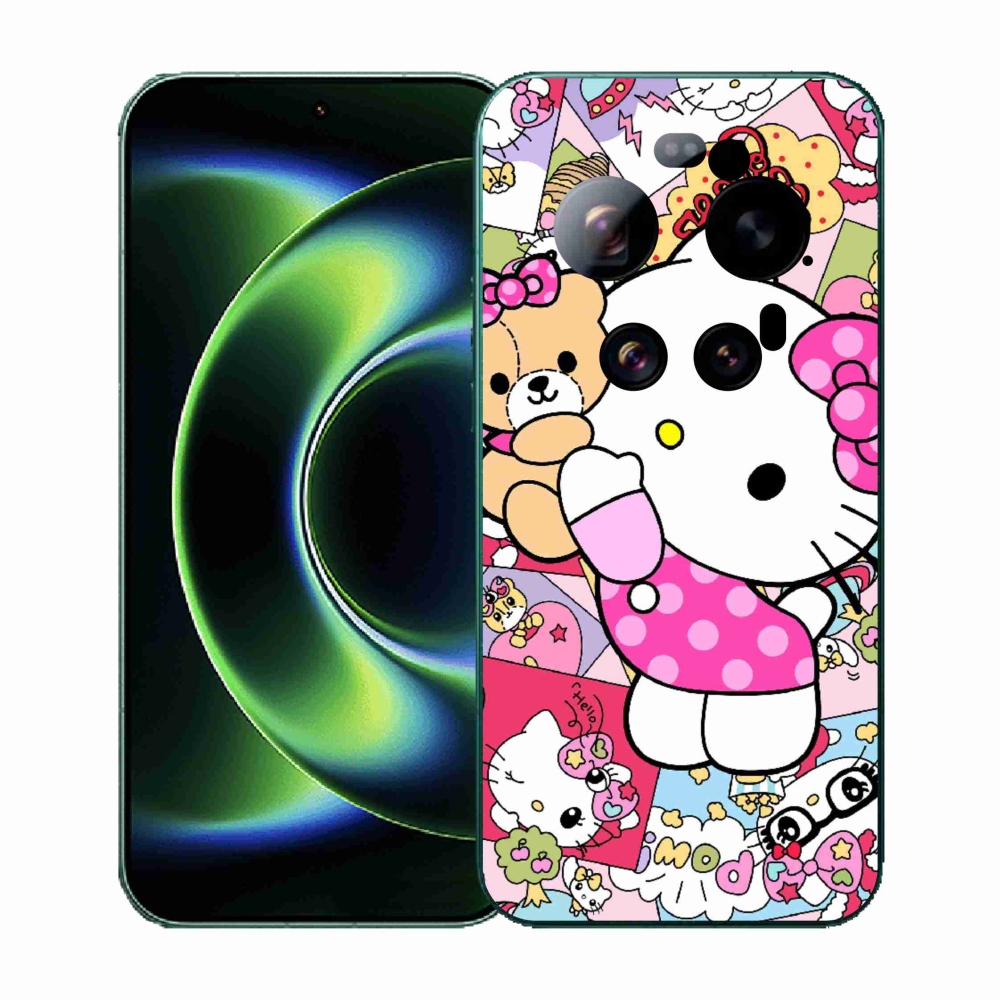 Gél borítás mmCase a Xiaomi 17 Ultra számára - aranyos cica