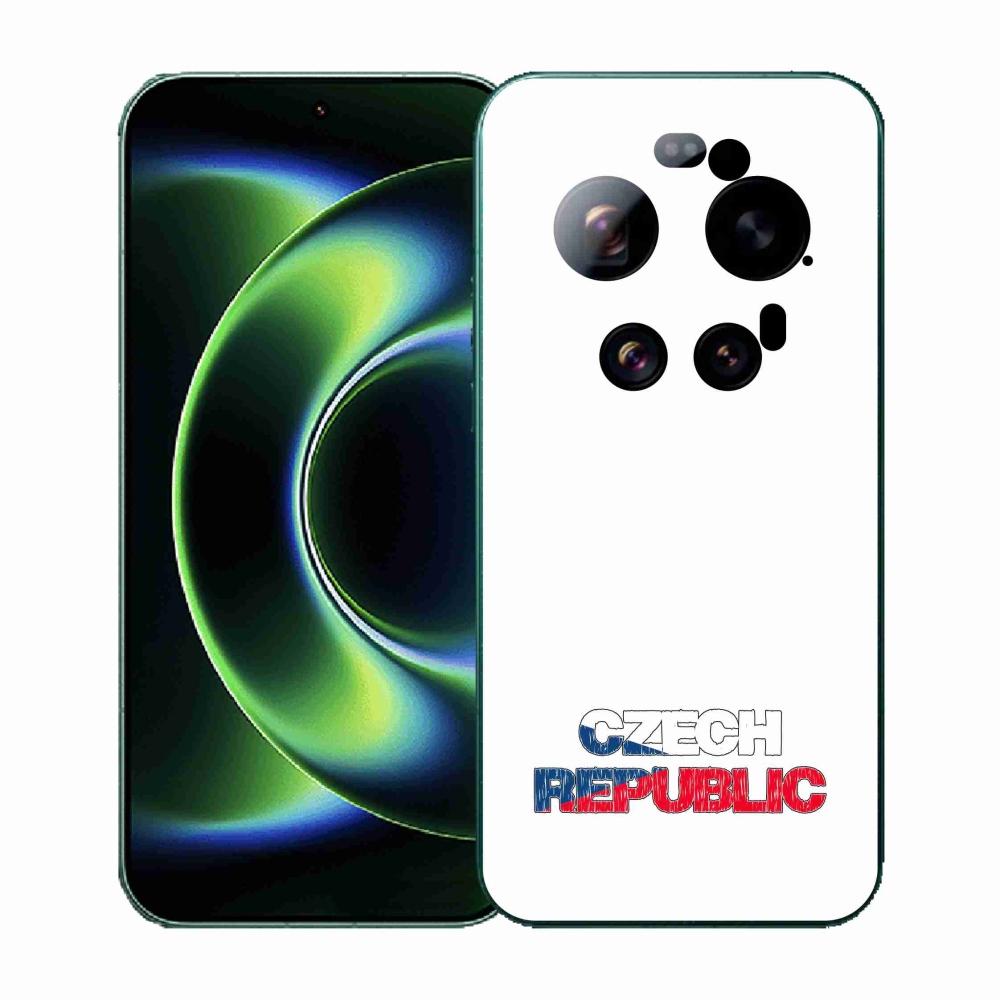 Gél borító mmCase a Xiaomi 17 Ultra - Csehország fehér háttérrel