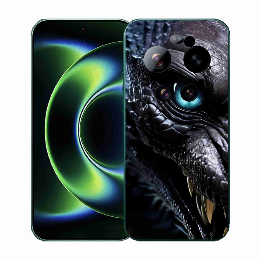 Gél borítás mmCase a Xiaomi 17 Ultra számára - sárkány nézet