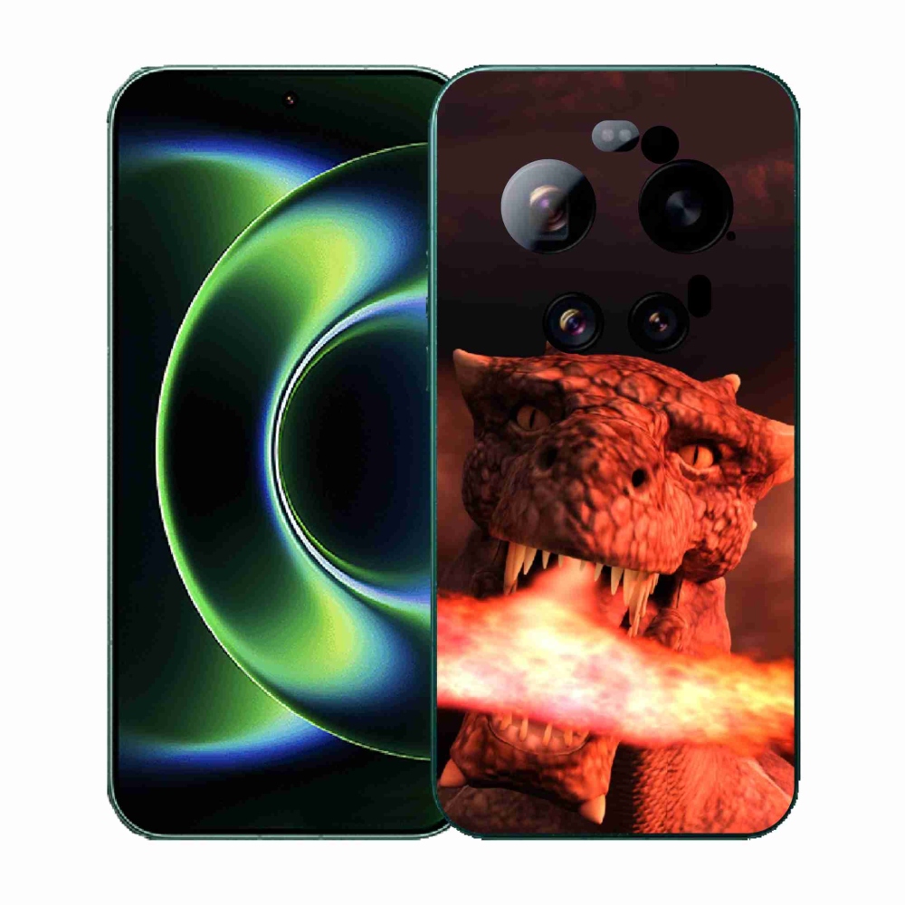 Gél borítás mmCase a Xiaomi 17 Ultra számára - sárkány