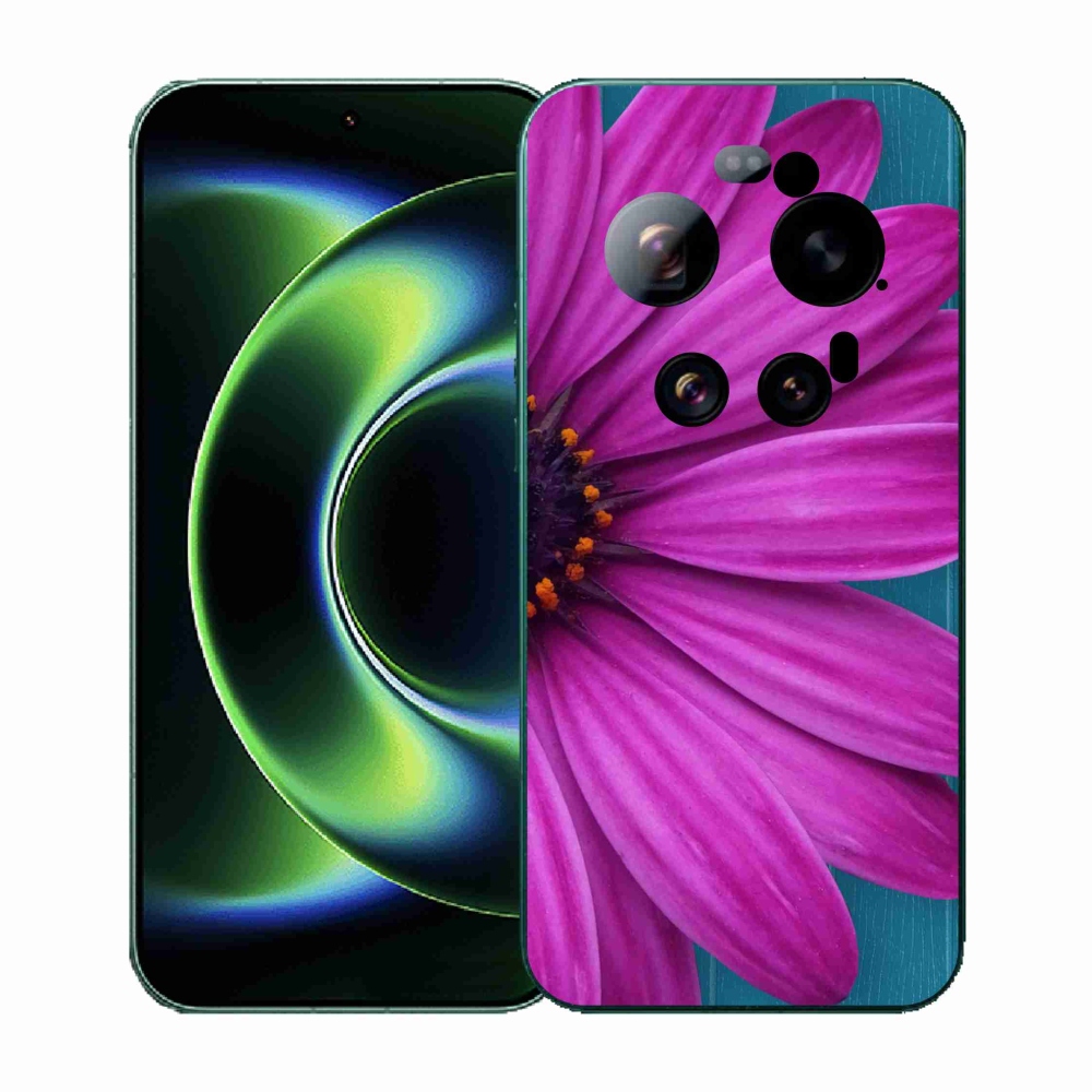 Gél borítás mmCase a Xiaomi 17 Ultra számára - lila margaréta