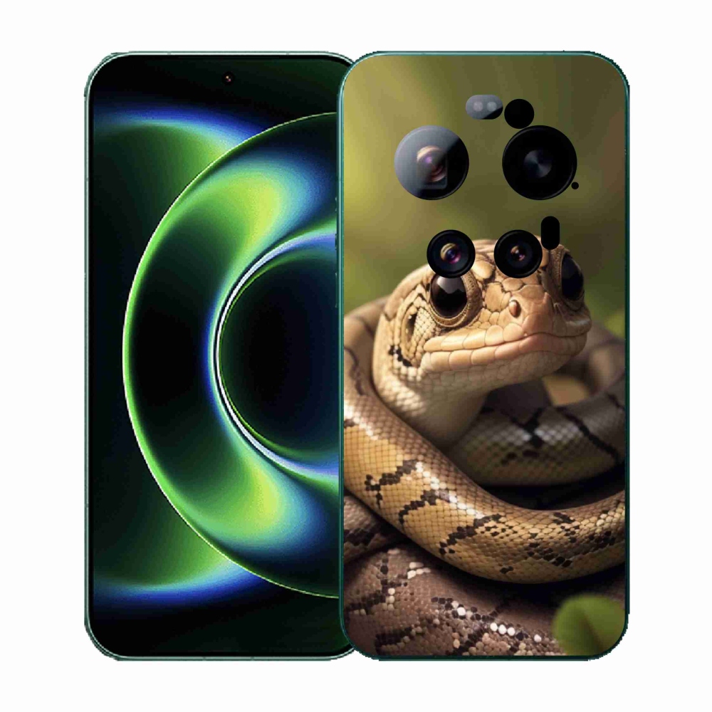 Gél borítás mmCase a Xiaomi 17 Ultra számára - kígyó 1