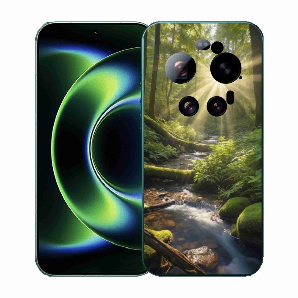 Gél borító mmCase a Xiaomi 17 Ultra számára - az erdő mélysége