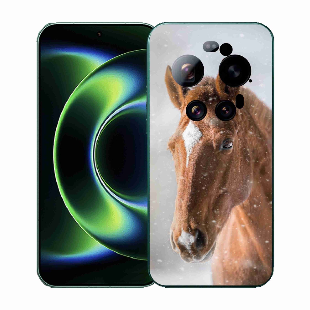 Gél borítás mmCase a Xiaomi 17 Ultra - barna ló 2