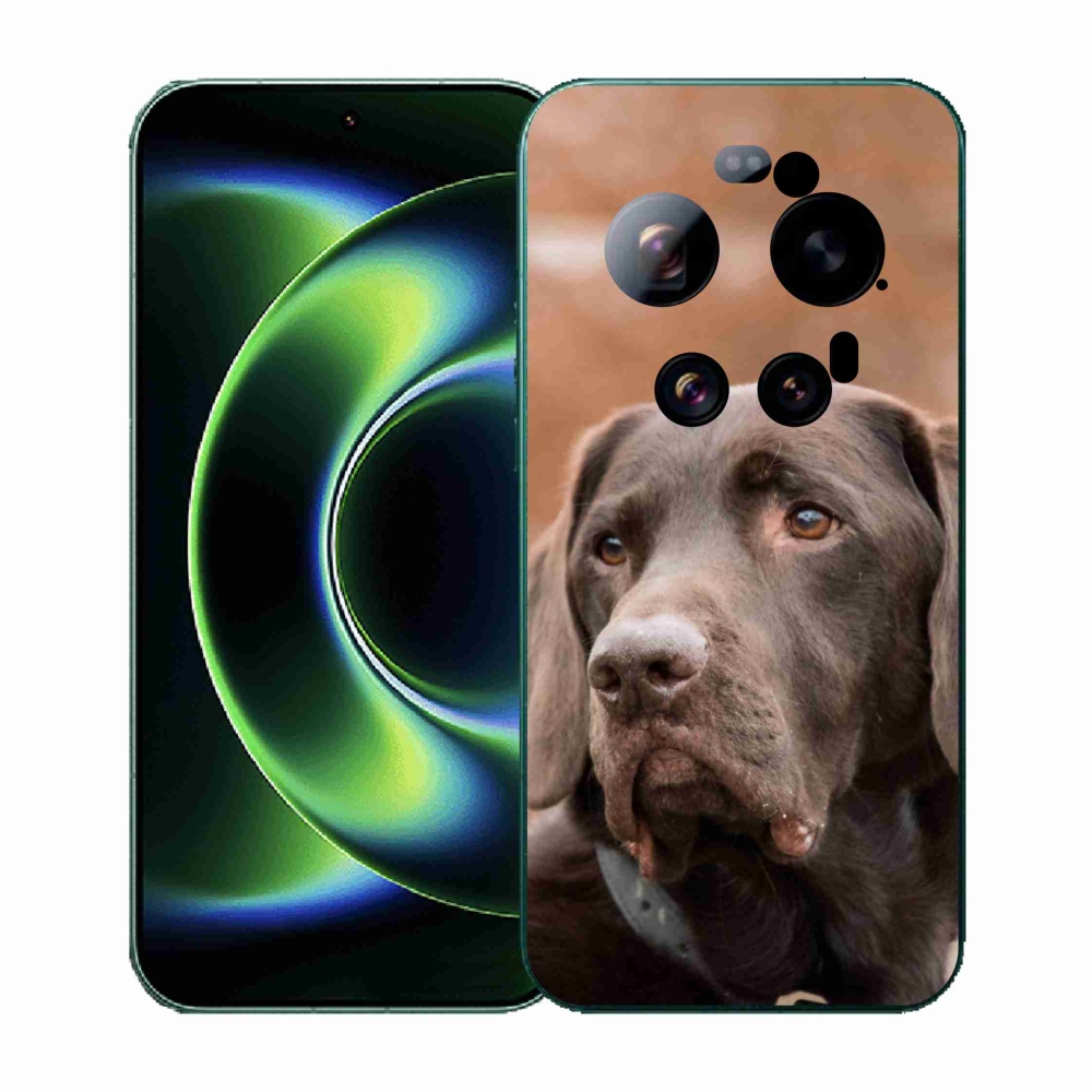 Gél borítás mmCase a Xiaomi 17 Ultra számára - barna labrador
