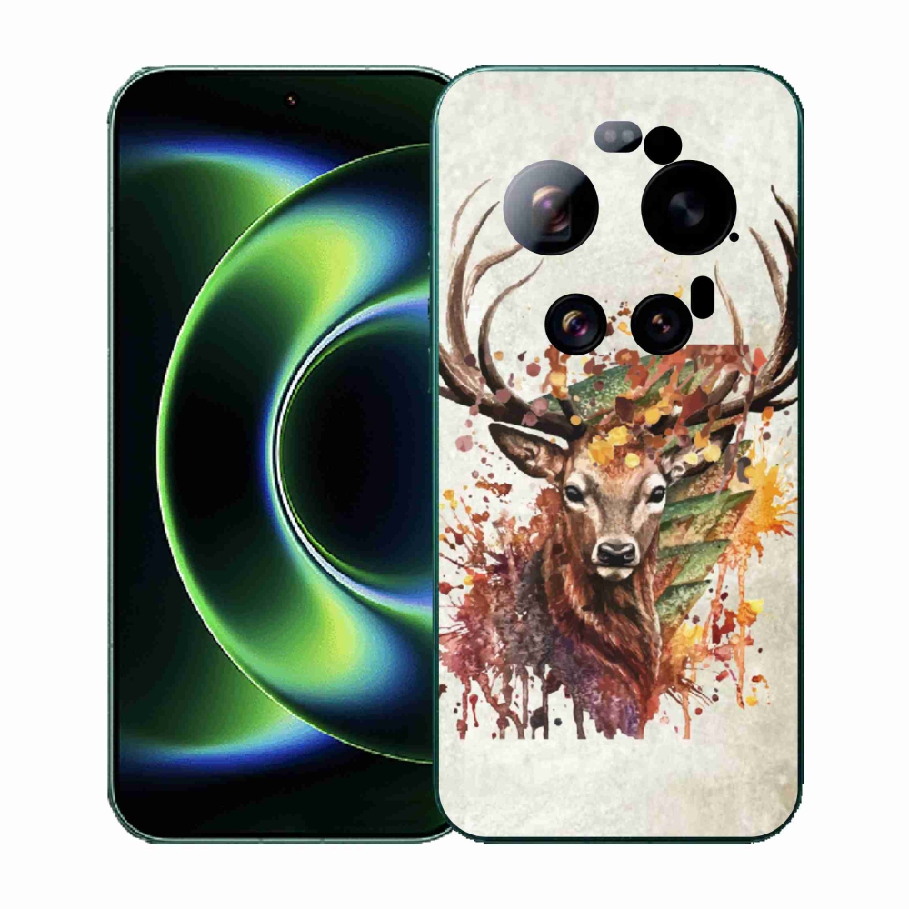 Gél borítás mmCase a Xiaomi 17 Ultra számára - szarvas 1