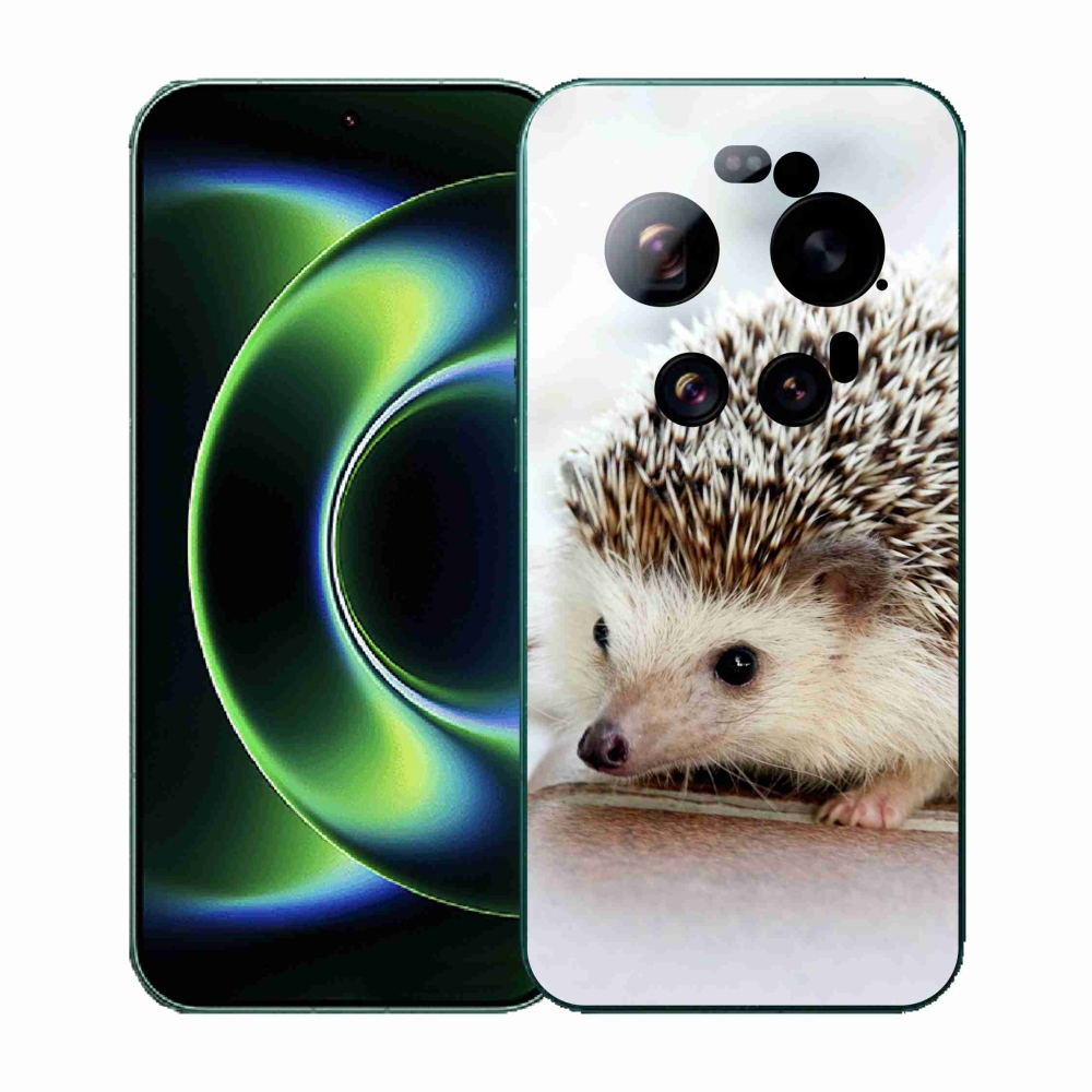 Gél borítás mmCase a Xiaomi 17 Ultra - süni számára