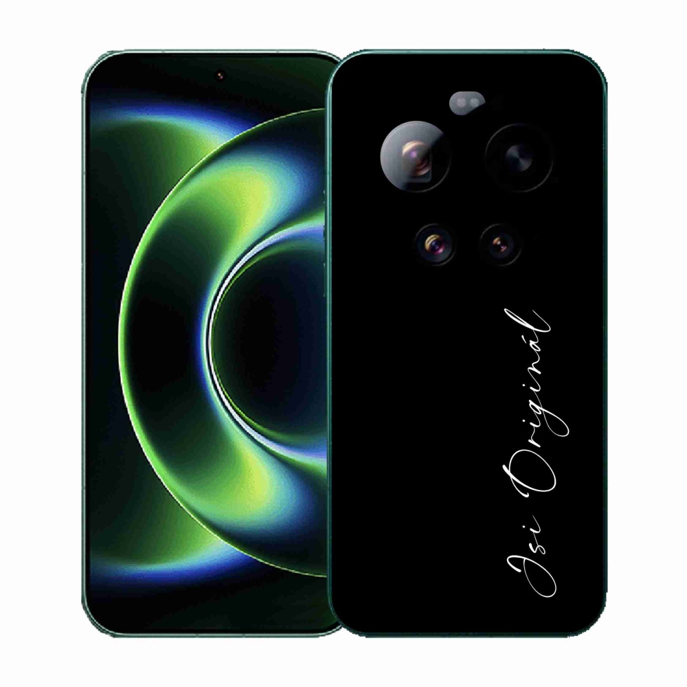 Gél borító mmCase a Xiaomi 17 Ultra - te vagy az eredeti fekete háttérrel