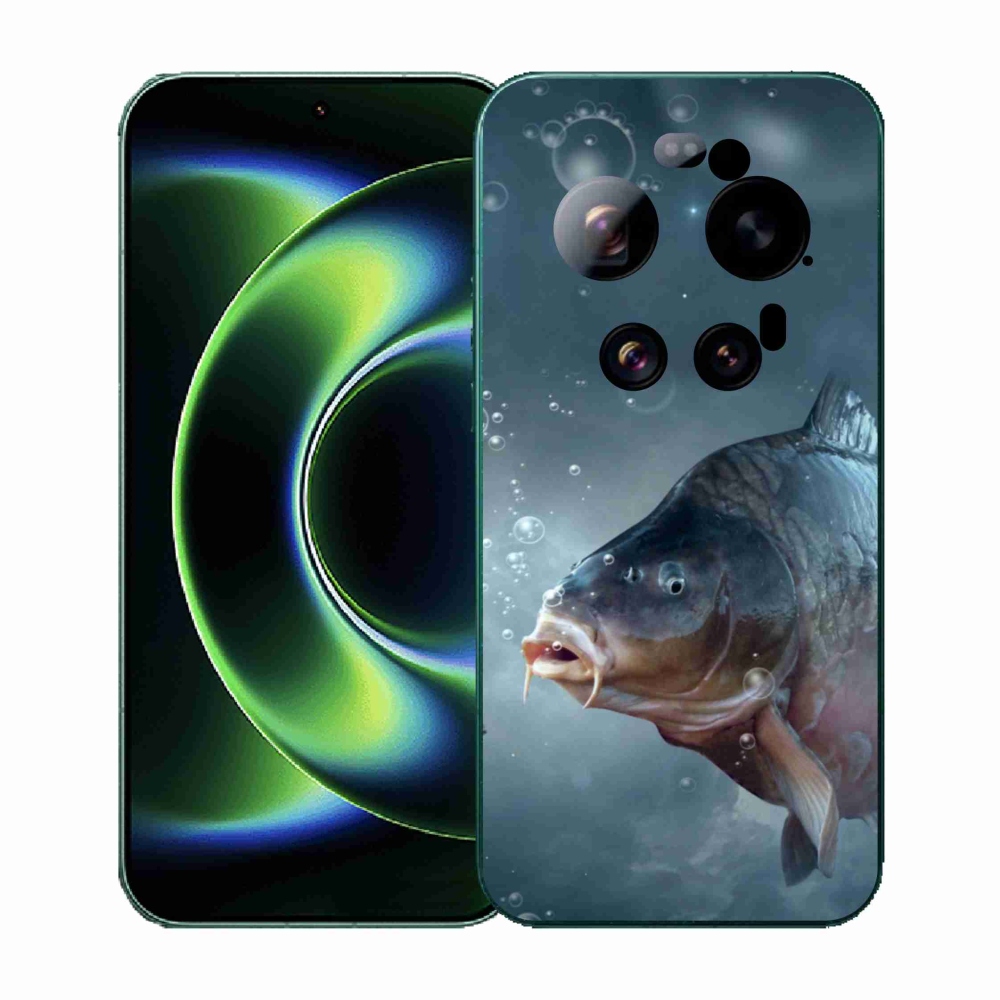 Gél borító mmCase a Xiaomi 17 Ultra számára - ponty és buborékok